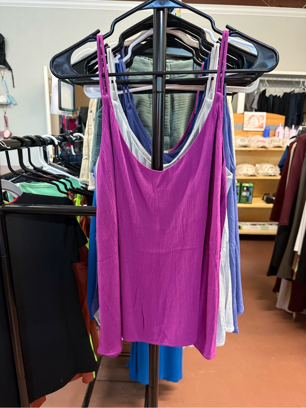 Zenana Outfitters Light Plum Spaghetti-Strap Camisole